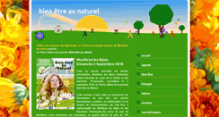 Desktop Screenshot of bienetreaunaturel.fr