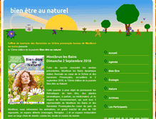 Tablet Screenshot of bienetreaunaturel.fr
